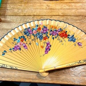 Vintage wooden hand painted spanish sign